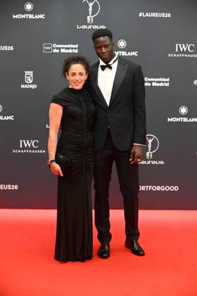 Laureus World Sports Awards 2026 Federica Brignone during the 2026 Laureus World Sports Awards Gala held at the Galería de Cristal del Palacio de Cibeles, on April 20, 2026, in Madrid Spain Madrid once again becomes the epicenter of world sport by hosting, for the third consecutive year, the Laureus Awards Gala SPORTS AWARDS José Madrid Madrid Madrid Espana  Copyright: xJosÃ xOlivax 7455945