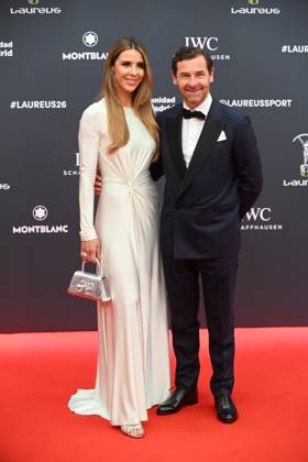 Laureus World Sports Awards 2026 Joana Maria Noronha de Ornelas Teixeira and André Villas Boas during the gala of the Laureus World Sports Awards 2026 held at the Crystal Gallery of the Cibeles Palace, on April 20, 2026, in Madrid Spain Madrid once again becomes the epicenter of world sport by hosting, for the third consecutive year, the Laureus Awards gala SPORTS AWARDS José Madrid Madrid Madrid Spain  Copyright: xJosÃ xOlivax 7455950