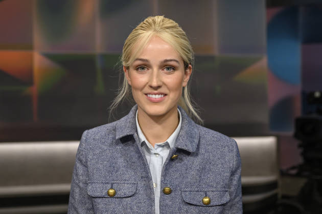 im Bild v.l.: Marie Hoffmann: Landwirtin in Westfalen, Influencerin, Landwirtschafts-Influencerin, GER, Berlin, hart aber fair - Polittalk, TV, Format, mit Moderator - Louis Klamroth, Das Erste, Das Thema: Tankrabatt und 1000-Euro-Prämie: Was hilft und wer zahlt?, 20.04.2026, Copyright: HMBxMedia UwexKoch