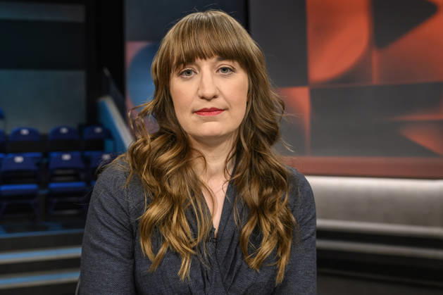 im Bild v.l.: Heidi Reichinnek (Die Linke): Fraktionsvorsitzende im Bundestag, GER, Berlin, hart aber fair - Polittalk, TV, Format, mit Moderator - Louis Klamroth, Das Erste, Das Thema: Tankrabatt und 1000-Euro-Prämie: Was hilft und wer zahlt?, 20.04.2026, Copyright: HMBxMedia UwexKoch