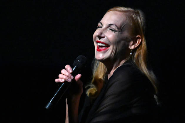 Dc Rome 20 04 2026 concert Ute Lemper photo Domenico Cippitelli Image Sport in the photo Ute Lemper