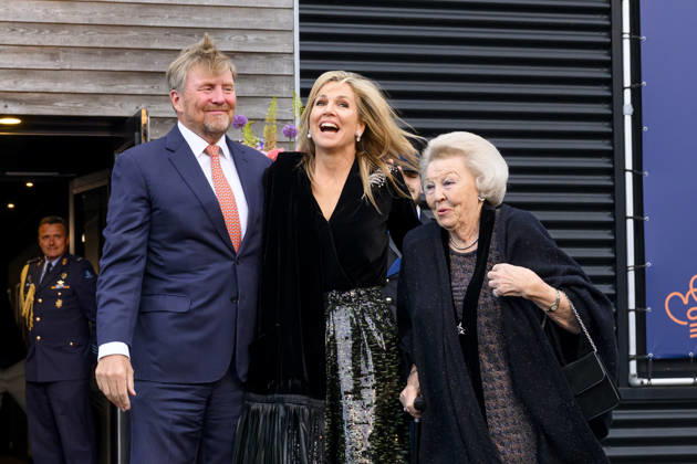 20-04-2026 Dokkum Queen Maxima and King Willem-Alexander and Princess Beatrix attended the annual Kingsday concert at the Sense theatre in Dokkum. Â  Copyright: xPPEx