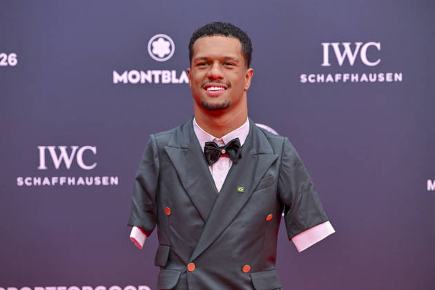 April 20, 2026, Madrid, Madrid, Spain: GABRIEL ARAUJO poses at the Laureus World Sports Awards Madrid 2026 at GaleroÂ¼Ã‚Â­a de Cristal on April 20, 2026 in Madrid, Spain. Madrid Spain  - ZUMAc312 20260420_zsp_c312_207 Copyright: xOscarxManuelxSanchezx
