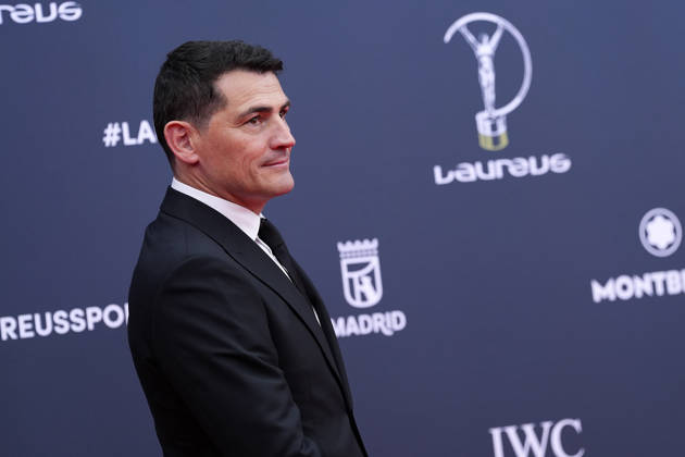 Iker Casillas attends the red carpet during 2026 Laureus World Sport Awards. April 20,2026. (20260420597)