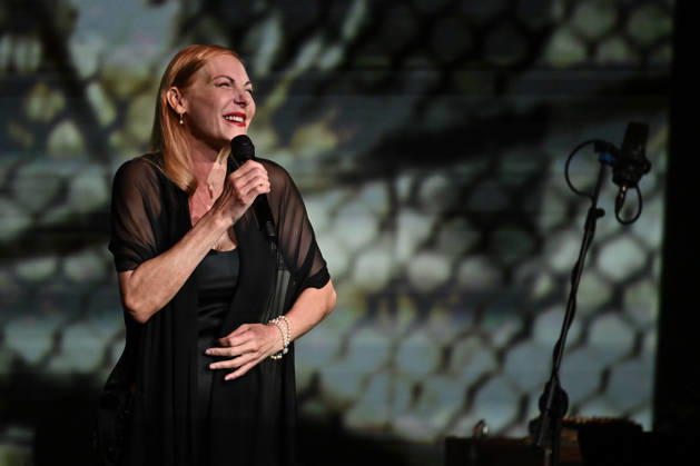 Music Concert - Ute Lemper - Paris Paris Ute Lemper during the Paris-Paris Tout, at the Auditorium Parco della Musica, on April 20, 2026 in Rome, Italy. Rome Auditorium Parco della Musica Italy Copyright: xDomenicoxCippitellix xLiveMediax LPM_2406820