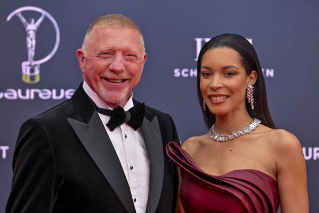 April 20, 2026, Madrid, Madrid, Spain: BORIS BECKER and LILIAN DE CARVALHO MONTEIRO poses at the Laureus World Sports Awards Madrid 2026 at GaleroÂ¼Ã‚Â­a de Cristal on April 20, 2026 in Madrid, Spain. Madrid Spain  - ZUMAc312 20260420_zsp_c312_311 Copyright: xOscarxManuelxSanchezx