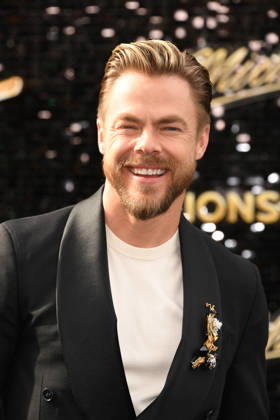 HOLLYWOOD, CA - APRIL 20: Derek Hough at the premiere of Michael on April 20, 2026 at TCL Chinese Theatre in Hollywood, California. Copyright: xJeffreyxMayer MediaPunchx