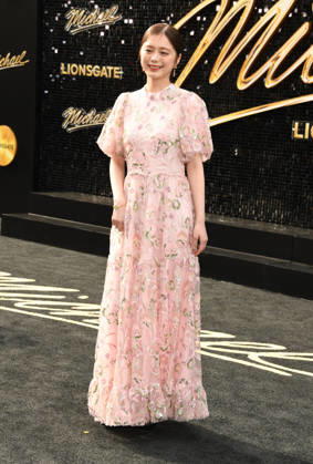 HOLLYWOOD, CA - APRIL 20: Ayaka at the premiere of Michael on April 20, 2026 at TCL Chinese Theatre in Hollywood, California. Copyright: xJeffreyxMayer MediaPunchx