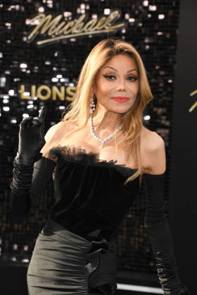HOLLYWOOD, CA - APRIL 20: La Toya Jackson at the premiere of Michael on April 20, 2026 at TCL Chinese Theatre in Hollywood, California. Copyright: xJeffreyxMayer MediaPunchx