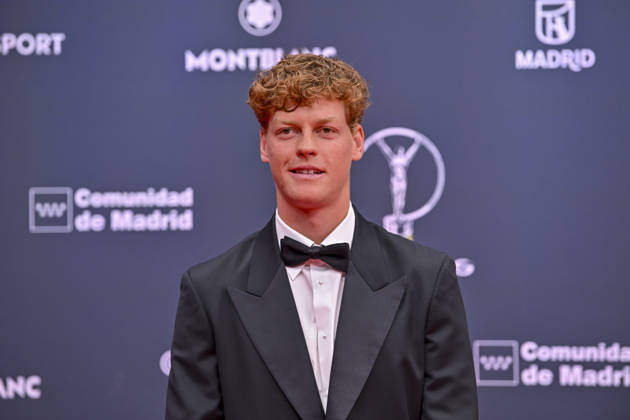 April 20, 2026, Madrid, Madrid, Spain: JANNIK SINNER poses at the Laureus World Sports Awards Madrid 2026 at GaleroÂ¼Ã‚Â­a de Cristal on April 20, 2026 in Madrid, Spain. Madrid Spain  - ZUMAc312 20260420_zsp_c312_194 Copyright: xOscarxManuelxSanchezx