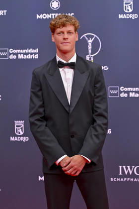 April 20, 2026, Madrid, Madrid, Spain: JANNIK SINNER poses at the Laureus World Sports Awards Madrid 2026 at GaleroÂ¼Ã‚Â­a de Cristal on April 20, 2026 in Madrid, Spain. Madrid Spain  - ZUMAc312 20260420_zsp_c312_196 Copyright: xOscarxManuelxSanchezx