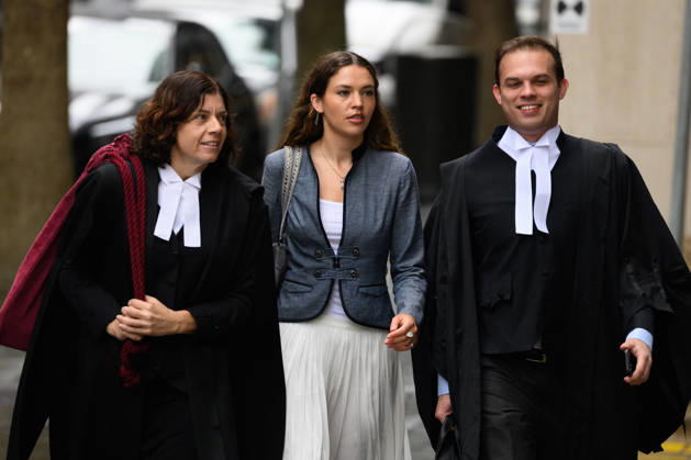 REBEL WILSON COURT, Barrister Sue Chrysanthou (left) and Charlotte MacInnes arrive (centre) at the Federal Court of Australia, in Sydney, Tuesday, April 21, 2026. ( NO ARCHIVING SYDNEY NEW SOUTH WALES AUSTRALIA  Copyright: xDANxHIMBRECHTSx 20260421175190522684