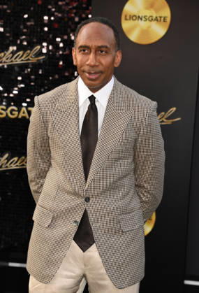 HOLLYWOOD, CA - APRIL 20: Stephen A. Smith at the premiere of Michael on April 20, 2026 at TCL Chinese Theatre in Hollywood, California. Copyright: xJeffreyxMayer MediaPunchx