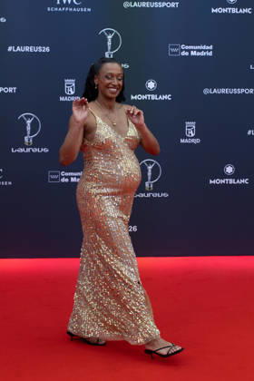 April 20, 2026, Madrid, Spain: Spanish triple jumper Ana Peleteiro attends the Laureus World Sports Awards Madrid 2026 Madrid Spain - ZUMAs197 20260420_aaa_s197_322 Copyright: xDavidxCanalesx