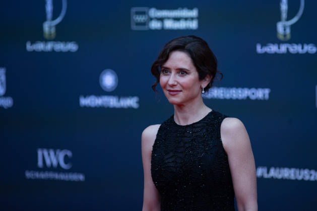 April 20, 2026, Madrid, Spain: Presidenta de la Comunidad, Isabel Diaz Ayuso attends the Laureus World Sports Awards Madrid 2026 Madrid Spain - ZUMAs197 20260420_aaa_s197_317 Copyright: xDavidxCanalesx