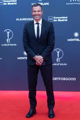 April 20, 2026, Madrid, Spain: Jorge Mendes attends the Laureus World Sports Awards Madrid 2026 Madrid Spain  - ZUMAs197 20260420_aaa_s197_308 Copyright: xDavidxCanalesx