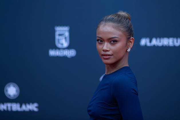 April 20, 2026, Madrid, Spain: Laureus Academy Ambassador, Filipina racing driver Bianca Bustamante attends the Laureus World Sports Awards Madrid 2026 Madrid Spain - ZUMAs197 20260420_aaa_s197_300 Copyright: xDavidxCanalesx