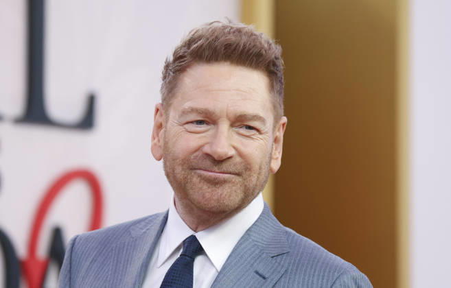 Kenneth Branagh arrives on the red carpet for the 20th Century Studios The Devil Wears Prada 2 World Premiere at David Geffen Hall, Lincoln Center, on Monday, April 20, 2026 in New York City.  NYP20260420231 JOHNxANGELILLO
