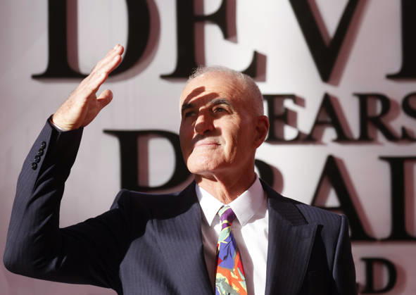 David Frankel arrives on the red carpet for the 20th Century Studios The Devil Wears Prada 2 World Premiere at David Geffen Hall, Lincoln Center, on Monday, April 20, 2026 in New York City.  NYP20260420246 JOHNxANGELILLO