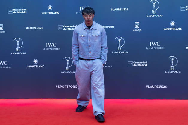 April 20, 2026, Madrid, Spain: FC Barcelona Player, Lamine Yamal attends the Laureus World Sports Awards Madrid 2026 Madrid Spain - ZUMAs197 20260420_aaa_s197_275 Copyright: xDavidxCanalesx