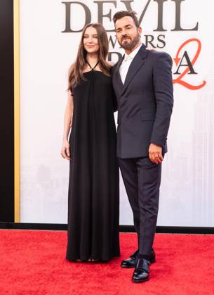 April 20, 2026, Bronx, New York, USA: Nicole Bloom and Justin Theroux attend world premiere of The Devil Wears Prada at Lincoln Center in New York, NY on April 2026. Bronx USA  - ZUMAr339 20260420_znp_r339_061 Copyright: xLevxRadinx
