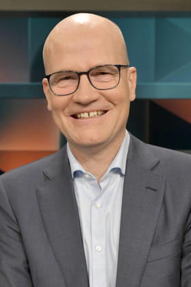 Ralph Brinkhaus in der ARD-Talkshow hart aber fair im Studio Adlershof. Berlin, 20.04.2026