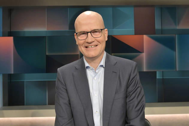 Ralph Brinkhaus in der ARD-Talkshow hart aber fair im Studio Adlershof. Berlin, 20.04.2026