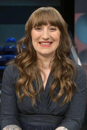 Heidi Reichinnek in der ARD-Talkshow hart aber fair im Studio Adlershof. Berlin, 20.04.2026