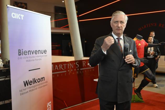 Interregional Royal Visit to WalloniaFlanders 2026 TUBIZE, BELGIUM - APRIL 21: King Philippe of Belgium pictured on his way to the first leg of the interregional Royal Visit to WalloniaFlanders on April 21, 2026 in Tubize, Belgium, 21 04 2026 Tubize Belgium  Copyright: xPhilipxReynaersx
