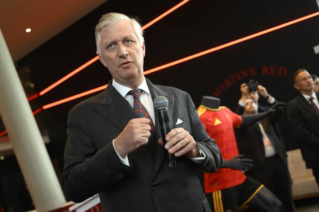 Interregional Royal Visit to WalloniaFlanders 2026 TUBIZE, BELGIUM - APRIL 21: King Philippe of Belgium pictured on his way to the first leg of the interregional Royal Visit to WalloniaFlanders on April 21, 2026 in Tubize, Belgium, 21 04 2026 Tubize Belgium  Copyright: xPhilipxReynaersx