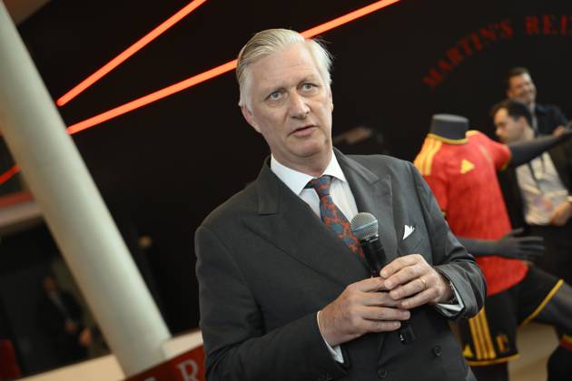 Interregional Royal Visit to WalloniaFlanders 2026 TUBIZE, BELGIUM - APRIL 21: King Philippe of Belgium pictured on his way to the first leg of the interregional Royal Visit to WalloniaFlanders on April 21, 2026 in Tubize, Belgium, 21 04 2026 Tubize Belgium  Copyright: xPhilipxReynaersx