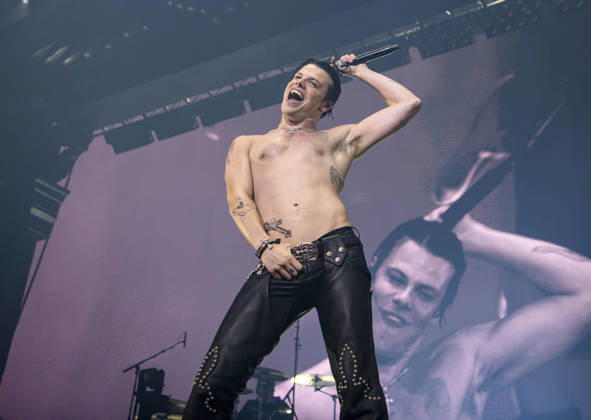 Yungblud performing live as part of his Idols - The World Tour at the OVO Hydro, Glasgow, Scotland, UK, 20 April 2026. Yungblud performing live at the OVO Hydro, Glasgow, Scotland, UK, 20 April 2026, Credit:Duncan Bryceland Avalon UK, Scotland, Glasgow, OVO Hydro, Glasgow, Scotland, UK Copyright: xDuncanxBrycelandx xAvalonx 1093247770