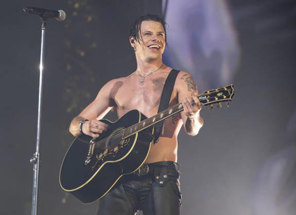 Yungblud performing live as part of his Idols - The World Tour at the OVO Hydro, Glasgow, Scotland, UK, 20 April 2026. Yungblud performing live at the OVO Hydro, Glasgow, Scotland, UK, 20 April 2026, Credit:Duncan Bryceland Avalon UK, Scotland, Glasgow, OVO Hydro, Glasgow, Scotland, UK Copyright: xDuncanxBrycelandx xAvalonx 1093247953