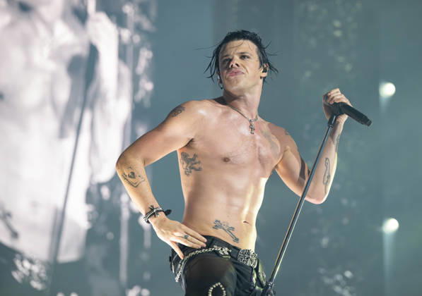 Yungblud performing live as part of his Idols - The World Tour at the OVO Hydro, Glasgow, Scotland, UK, 20 April 2026. Yungblud performing live at the OVO Hydro, Glasgow, Scotland, UK, 20 April 2026, Credit:Duncan Bryceland Avalon UK, Scotland, Glasgow, OVO Hydro, Glasgow, Scotland, UK Copyright: xDuncanxBrycelandx xAvalonx 1093249124