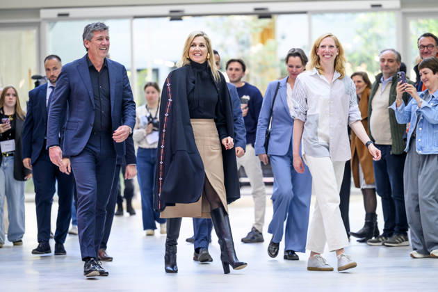 21-04-2026 Arnhem Queen Maxima visited Cleantech Park Arnhem, the SME City 2026 named by the business association MKB-Nederland Arnhem. Â  Copyright: xPPEx