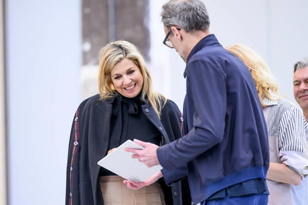 21-04-2026 Arnhem Queen Maxima visited Cleantech Park Arnhem, the SME City 2026 named by the business association MKB-Nederland Arnhem. Â  Copyright: xPPEx
