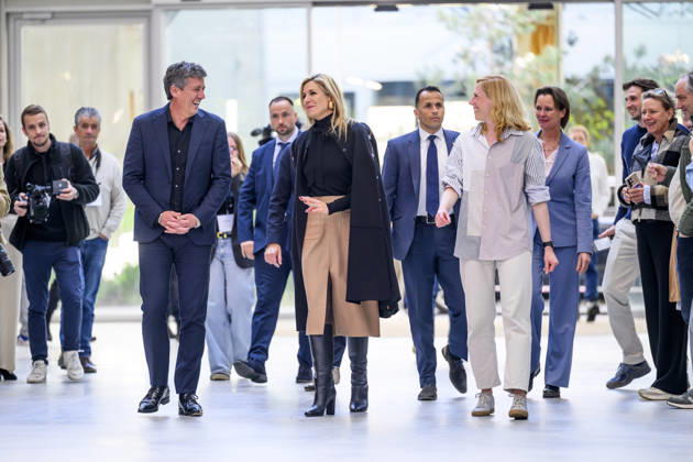 21-04-2026 Arnhem Queen Maxima visited Cleantech Park Arnhem, the SME City 2026 named by the business association MKB-Nederland Arnhem. Â  Copyright: xPPEx