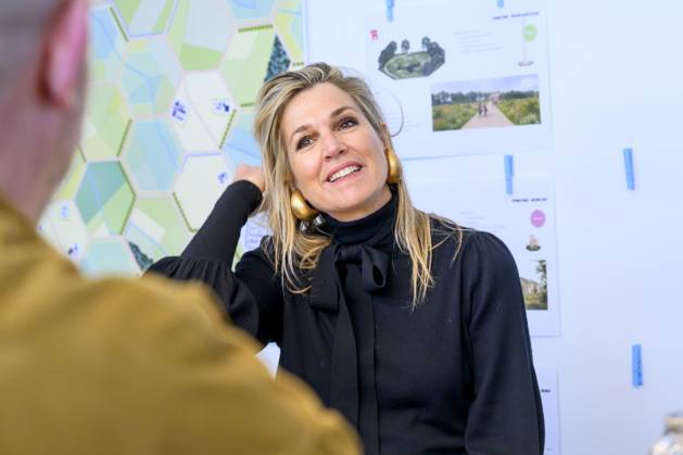 Arnhem, The Netherlands, 2026-04-21 13:41:26 ARNHEM, 21-04-2026, Cleantech Park. Queen Maxima visits Cleantech Park Arnhem. Arnhem has been named SME City 2026 by the business association MKB-Nederland. Every year, MKB-Nederland awards this title to a city or region that demonstrates it stands alongside entrepreneurs, actively works towards an attractive business climate, supports collaboration with entrepreneurs, and offers space for innovation, growth, and networking. PHOTO: NLBeeld Patrick van Emst Credit: NL Beeld Patrick van Emst Copyright: xx x
