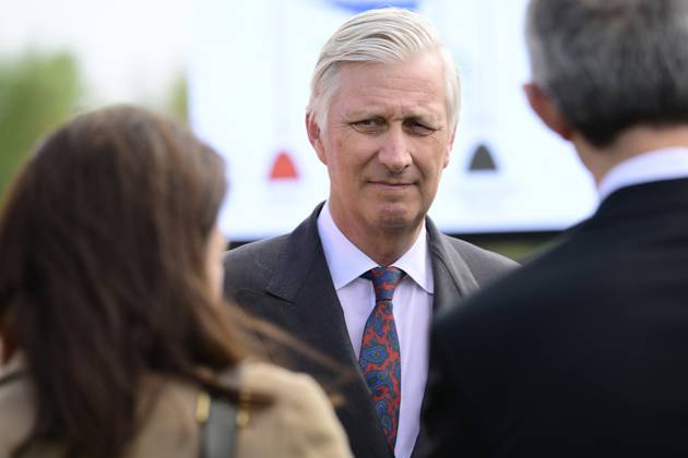 Interregional Royal Visit to WalloniaFlanders 2026 FARCIENNES, BELGIUM - APRIL 21: King Philippe of Belgium pictured visiting DEME Environnement during the first Interregional Royal Visit to WalloniaFlanders on April 21, 2026 in Farciennes, Belgium, 21 04 2026 Farciennes Belgium  Copyright: xPhilipxReynaersx