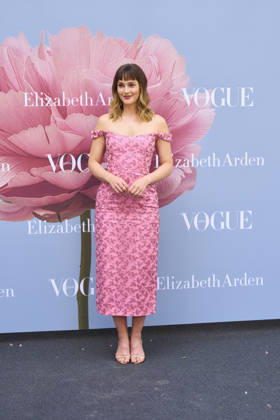 Leighton Meester presents Eternal Aura from Elizabeth Arden Leighton Meester attends Eternal Aura from Elizabeth Arden at Santo Mauro Hotel on April 21, 2026 in Madrid, Spain Photo by IMAGO MPG Madrid Santo Mauro Hotel Madrid Spain  Copyright: xMPGx