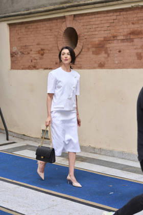 April 21, 2026, Madrid, Madrid, Spain: Blanca Romero attends Eternal Aura from Elizabeth Arden at Santo Mauro Hotel on April 21, 2026 in Madrid, Spain Madrid Spain - ZUMAg15_ 20260421_zaf_g15_051 Copyright: xJackxAbuinx