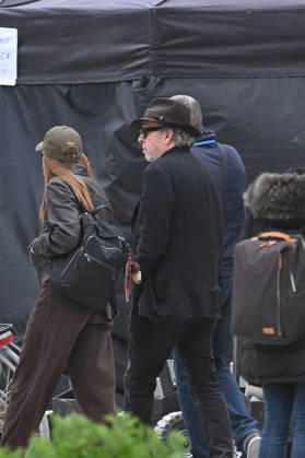 Wednesday Filming - Paris Tim Burton on the set of Season 3 of the series Wednesday, in Paris. Paris, France on April 21, 2026. Photo by Florian Poitout ABACAPRESS.COM Paris Ile-de-France France  Copyright: xPoitoutxFlorian ABACAx