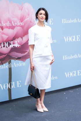April 21, 2026, Madrid, Madrid, SPAIN: Spanish actress and model Blanca Romero, carrying a Chanel handbag, attends the Vogue event with the famous skincare brand Elizabeth Arden in Madrid, Spain. Madrid SPAIN  - ZUMAc270 20260421_zip_c270_025 Copyright: xDavidxCruzxSanzx