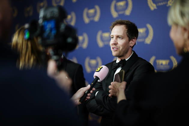 GOTHENBURG, SWEDEN 20260421 Sebastian Vettel is greeted by reporters as he arrives at The Perfect World Foundation Award gala at the Gothenburg Stock Exchange GOTHENBURG, SWEDEN x9200x  Copyright: xBjörnxLarssonxRosvall TTx THE PERFECT WORLD FOUNDATION AWARD 2026 pPW2lFxVjE4