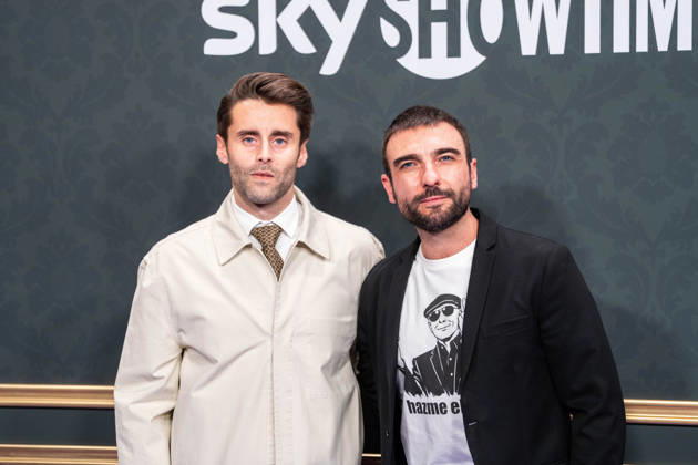 April 22, 2026, Madrid, Madrid, SPAIN: Creators Martin Suarez and Javier Naya attend the official premiere of The Tribute (El Homenaje), the new original series from SkyShowtime in Madrid, Spain. Madrid SPAIN - ZUMAc270 20260422_zip_c270_001 Copyright: xDavidxCruzxSanzx