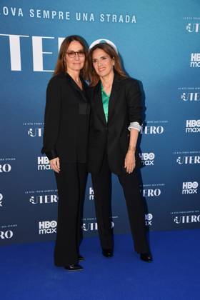 Rome, Terrazza Cinema Barberini Premiere of the series In Utero , In the photo: Maria Sole Tognazzi Maya Sansa  Copyright: xVincenzoxLandix xipa-agency.netx xVincenzoxLandix IPA_Agency_IPA74135607