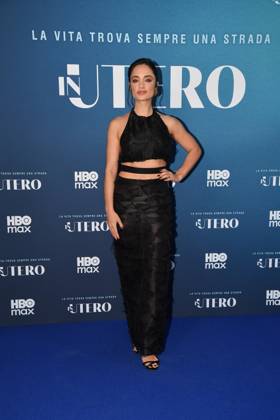 Rome, Terrazza Cinema Barberini Premiere of the series In Utero , In the photo: Denise Capezza  Copyright: xVincenzoxLandix xipa-agency.netx xVincenzoxLandix IPA_Agency_IPA74135655