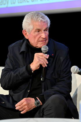 Claude Lelouch, Honorary President of the Festival, during one of the Pro Talks at the 2nd WAIFF World A I Film Festival in Cannes, on April 21, 2026, a unique event dedicated to the interaction between new technologies and cinematographic and audiovisual creation The World AI Film Festival WAiFF relies on a team of visionary leaders and pioneering organizations, united by a common mission to unleash the creative potential of artificial intelligence in the service of cinema, while respecting the ethics and rights of creators Marco Landi, former Chairman of Apple and a leading figure in the field of artificial intelligence, is the festivals founder and main supporter. He is followed by the Alpes Maritimes department, headed by Charles Ange  Copyright: xBrunoxBebertx xBestimagexBrunoxBebertx xBestimagex