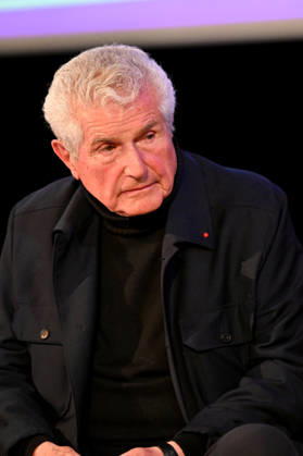 Claude Lelouch, Honorary President of the Festival, during one of the Pro Talks at the 2nd WAIFF World A I Film Festival in Cannes, on April 21, 2026, a unique event dedicated to the interaction between new technologies and cinematographic and audiovisual creation The World AI Film Festival WAiFF relies on a team of visionary leaders and pioneering organizations, united by a common mission to unleash the creative potential of artificial intelligence in the service of cinema, while respecting the ethics and rights of creators Marco Landi, former Chairman of Apple and a leading figure in the field of artificial intelligence, is the festivals founder and main supporter. He is followed by the Alpes Maritimes department, headed by Charles Ange  Copyright: xBrunoxBebertx xBestimagexBrunoxBebertx xBestimagex