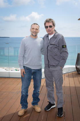 2nd World AI Film Festival - Photocall - Cannes Mathieu Kassovitz and Jean-Michel Jarre attend the photocall of the 2nd World AI Film Festival (WAIFF) at the Marriott hotel in Cannes. France on April 21, 2026. Photo by Shootpix ABACAPRESS.COM Cannes France  Copyright: xShootpix ABACAx